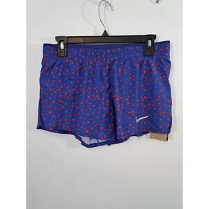 Nike Dri-Fit New! Women's Blue Short Lined Running Shorts Small